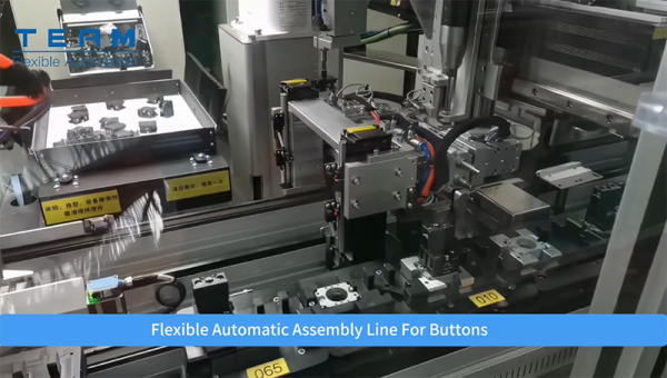 Flexible Automatic Assembly Line For Buttons